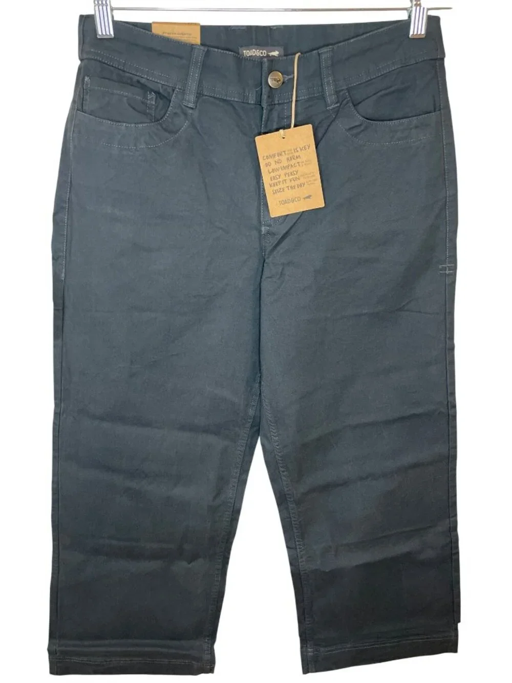 Toad & Co Adventure Ready Khaki Pants Women's Sz 10 NWT - Picture 1 of 9